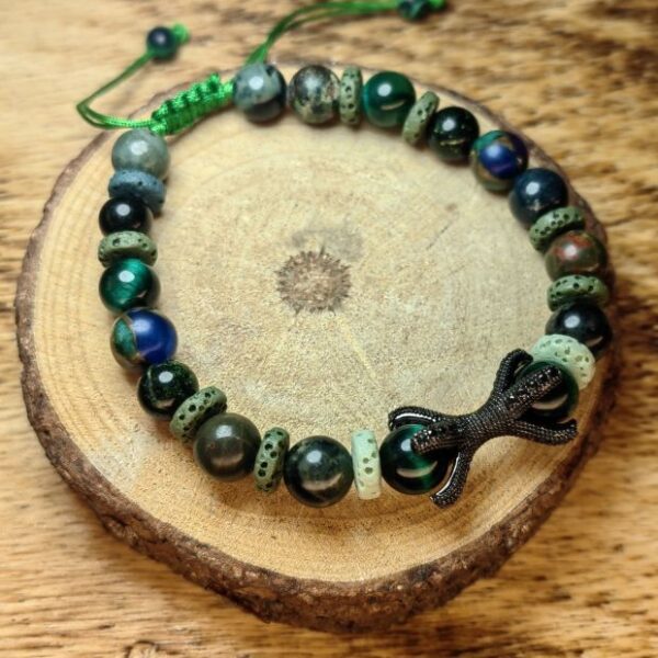 Garra dragon verde militar