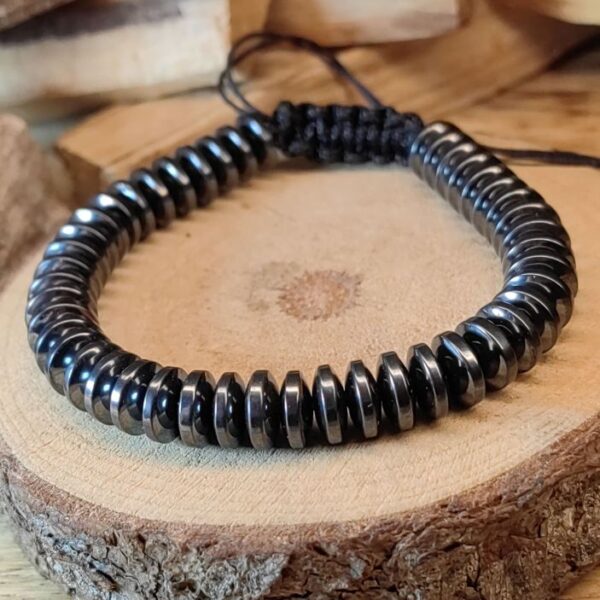 Brazalete gris niquel