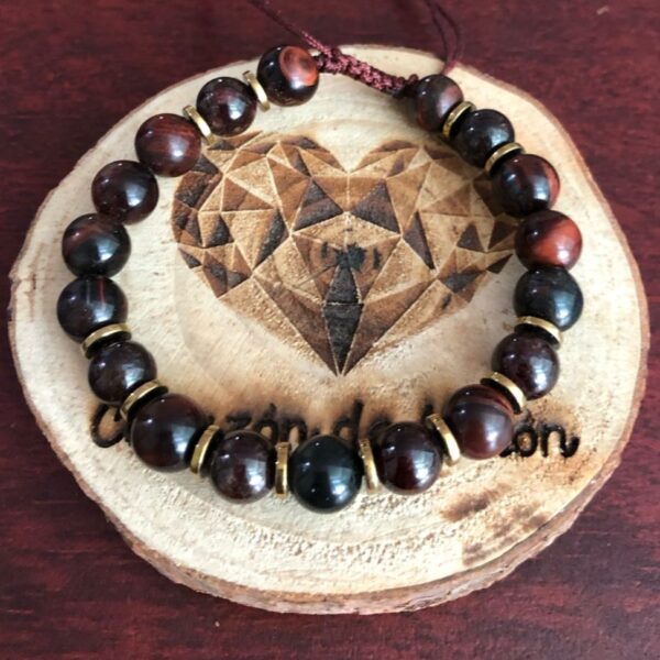 Brazalete vino negro
