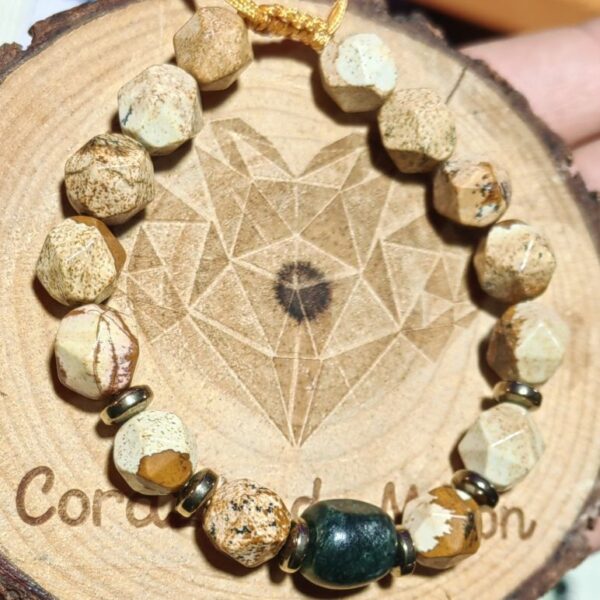 Brazalete del equilibrio emocional, buena fortuna y atracción de buena fortuna 